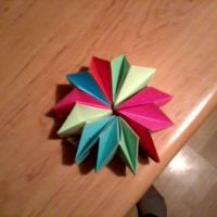 origami salūts